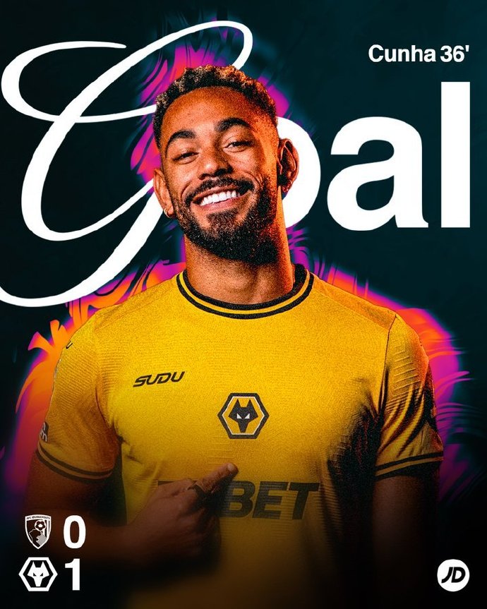 伯恩茅斯险胜狼队,提前脱离降级区 伯恩茅斯险胜狼队,提前脱离降级区