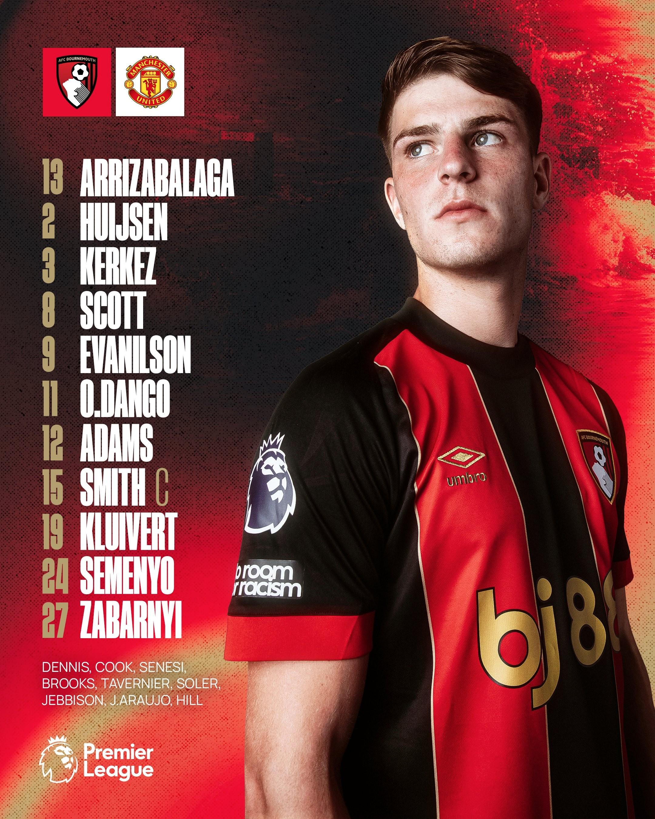 曼联客场战平伯恩茅斯，遭遇意外阻碍