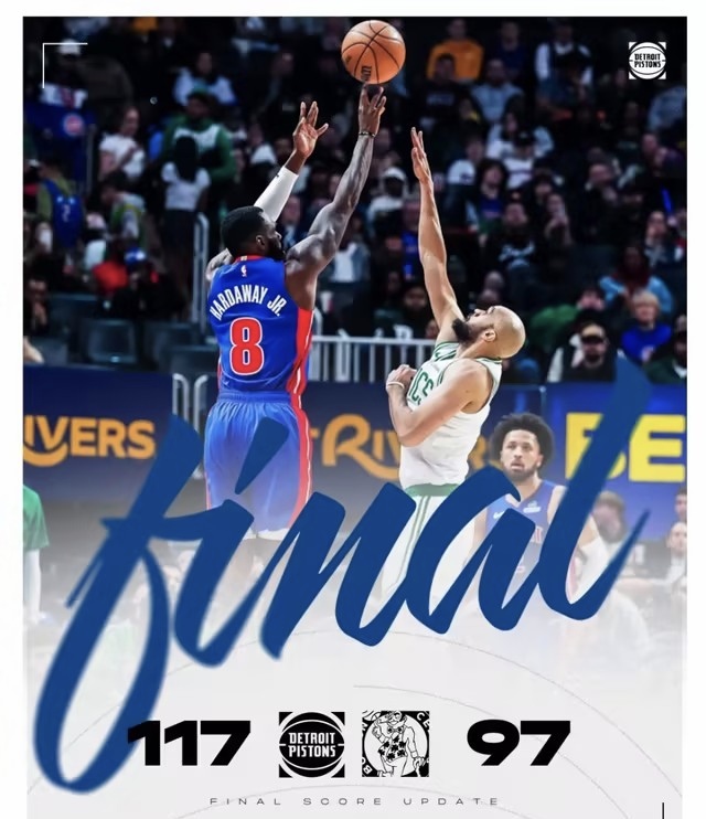 活塞不敌对手，格兰特孤掌难鸣困境不容乐观